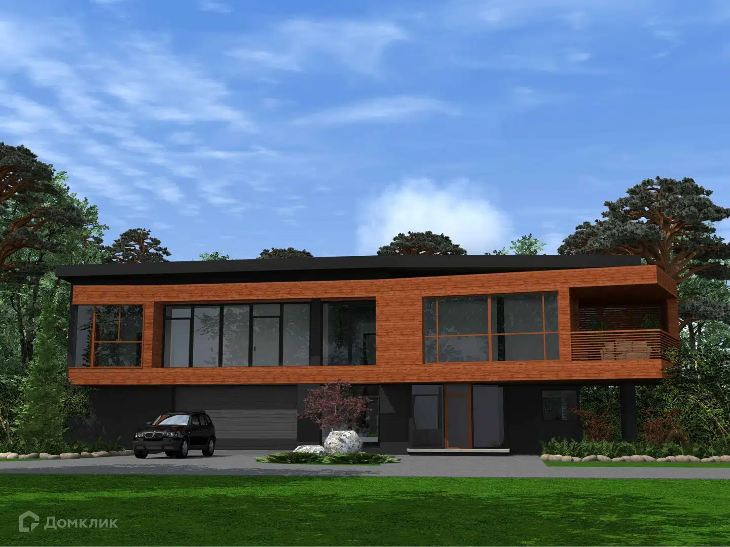 Проект дома «Сумерки» компании ФАБРИКА ПРОЕКТОВ из материала Керамические блоки площадью 382.6м² под ключ за 35000000₽ в Донецке | 2 этажа, 4 спальни, 3 санузла – Домклик