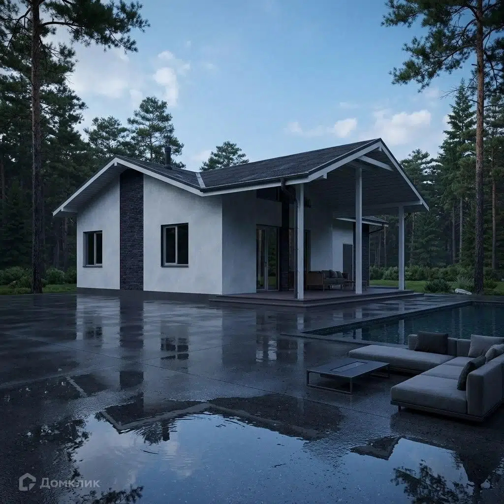 Проект дома «ГК-Л132» компании ГУРУС из материала Газобетонные блоки площадью 103м² под ключ за 9364080₽ в Донецке | 1 этаж, 3 спальни, 2 санузла – Домклик