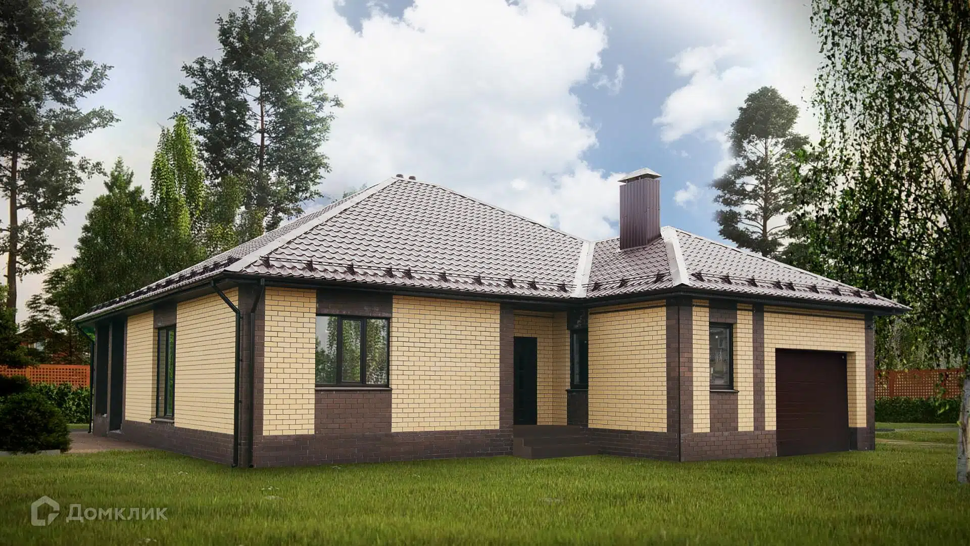 Проект дома «СМ 10-1» компании СПЕЦМОНТАЖ из материала Газосиликатные блоки площадью 95.27м² под ключ за 3490000₽ в Донецке | 1 этаж, 2 спальни, 1 санузел – Домклик