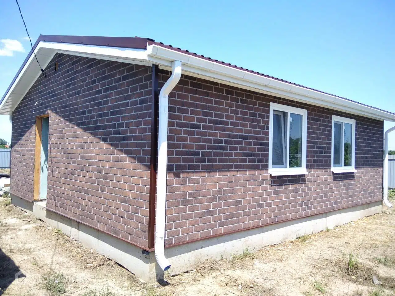 Проект дома «Деревянный уют» компании ООО ПСК «СТС» из материала SIP-панели площадью 80.36м² под ключ за 3663000₽ в Донецке | 1 этаж, 2 спальни, 1 санузел – Домклик