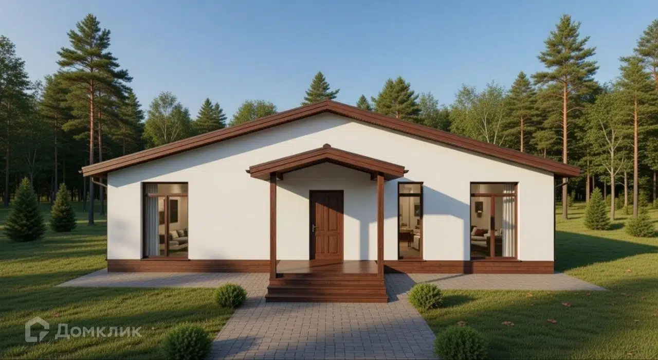 Проект дома «СФ 166Т» компании ООО «НОВОПАШИН» из материала Газобетонные блоки площадью 166.8м² под ключ за 10725000₽ в Донецке | 1 этаж, 4 спальни, 1 санузел – Домклик