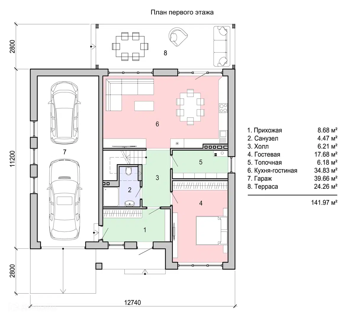 Планировка 1 этаж этажа
