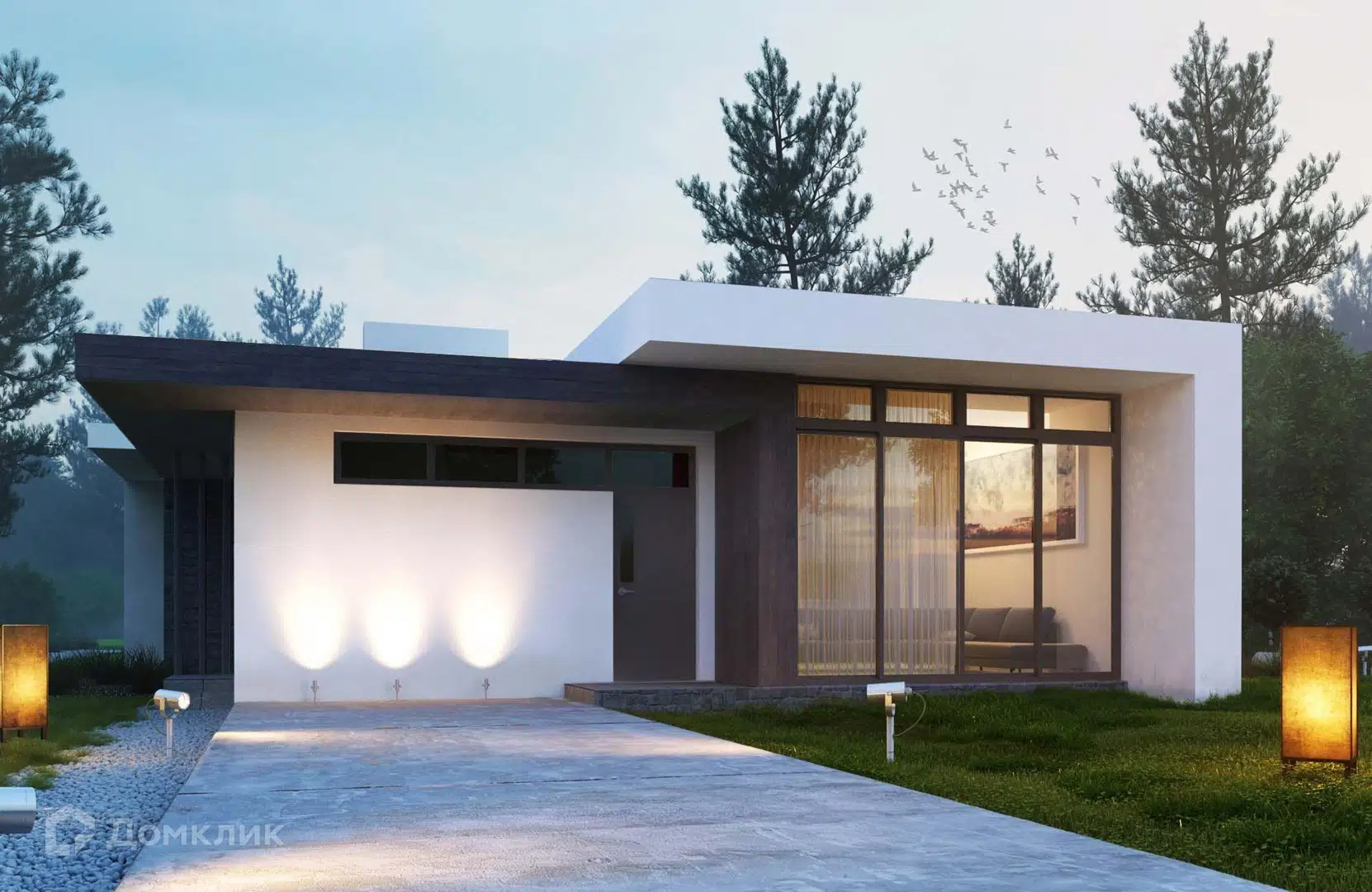 Проект дома «Проект И-77» компании Новация из материала Газосиликатные блоки площадью 144м² под ключ за 8722000₽ в Донецке | 1 этаж, 3 спальни, 3 санузла – Домклик