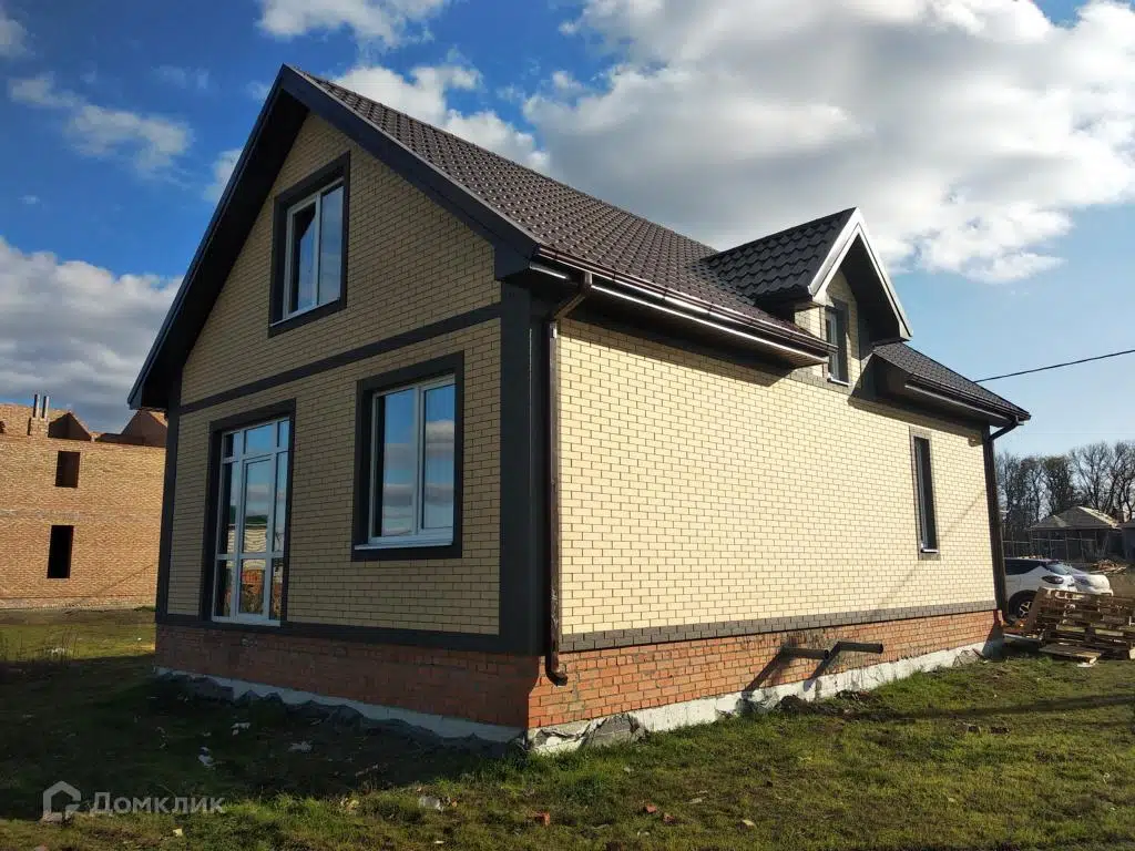 Проект дома «Дом М4к - 100м» компании ИП Бурым Геннадий Владимирович из материала Кирпич площадью 100м² под ключ за 5500000₽ в Донецке | 2 этажа, 4 спальни, 2 санузла – Домклик