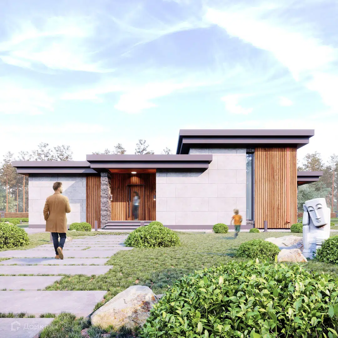 Проект дома «КП-113» компании Каркас Поволжья из материала Керамические блоки площадью 113м² под ключ за 8100000₽ в Донецке | 1 этаж, 3 спальни, 2 санузла – Домклик