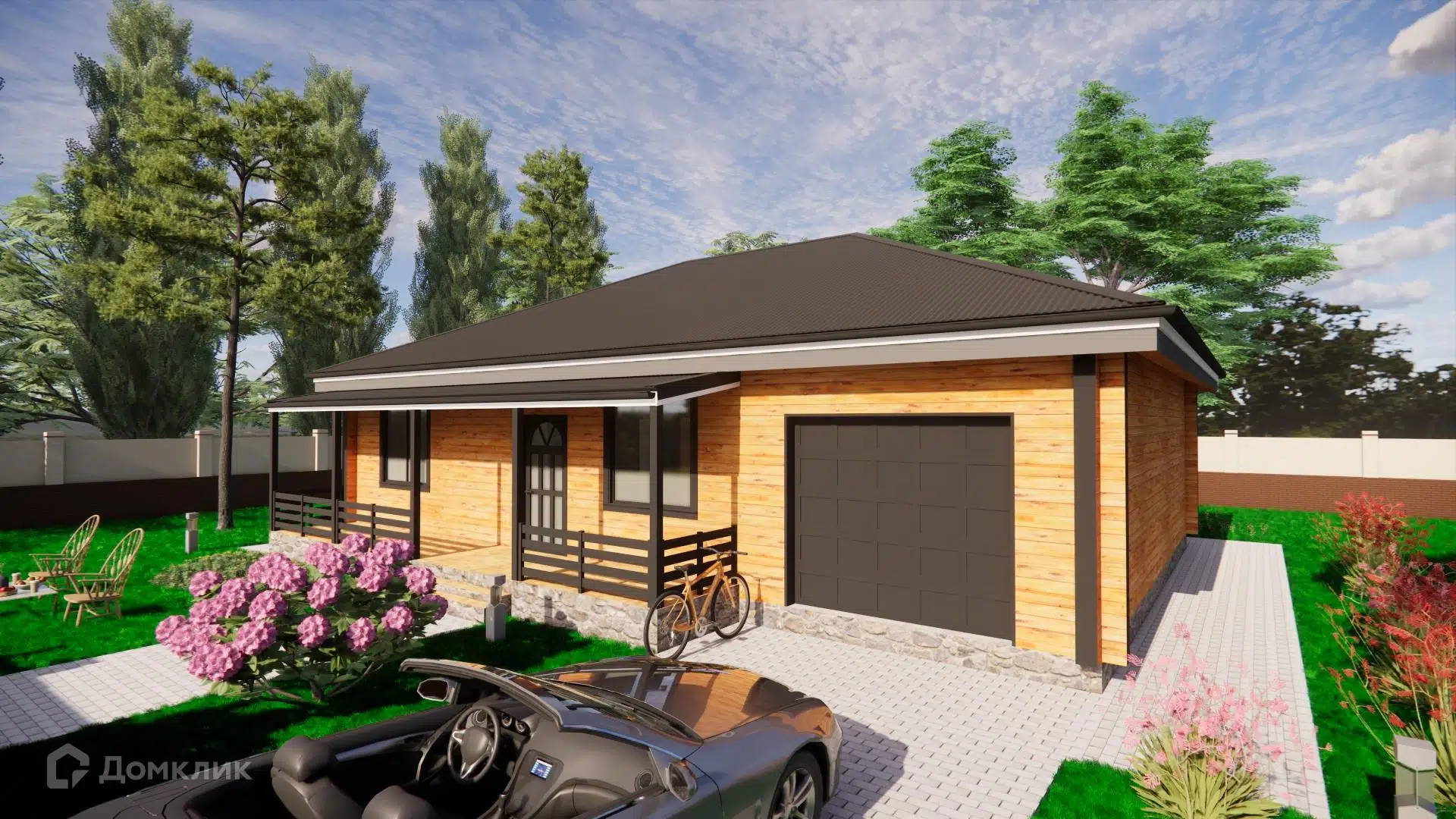 Проект дома «Вечность» компании ИП Зуева Марина Аркадьевна из материала Брус естественной влажности площадью 139м² под ключ за 6500000₽ в Донецке | 1 этаж, 4 спальни, 1 санузел – Домклик