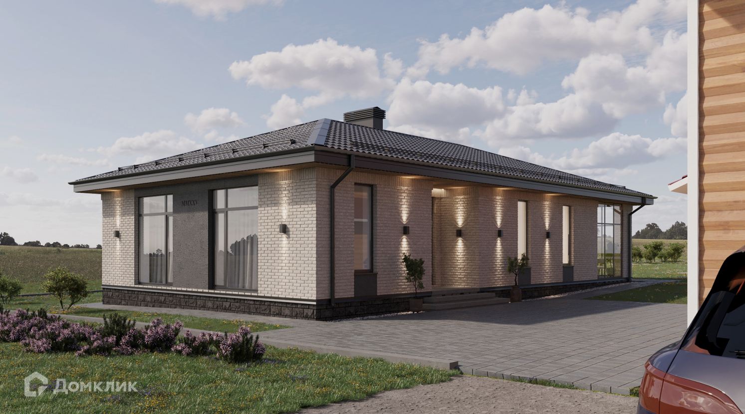 Проект дома «SD-Stroy_3» компании SD STROY из материала Керамические блоки площадью 127м² под ключ за 9756000₽ в Донецке | 1 этаж, 3 спальни, 1 санузел – Домклик