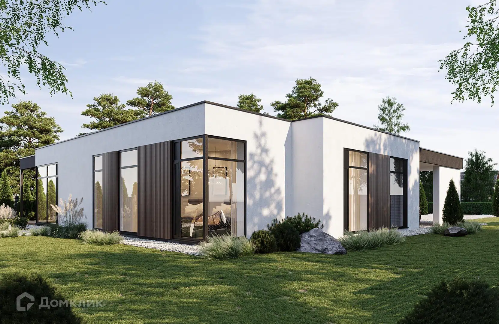 Проект дома «Проект 8-NOVA» компании Новация из материала Газобетонные блоки площадью 147м² под ключ за 9240000₽ в Донецке | 1 этаж, 3 спальни, 2 санузла – Домклик