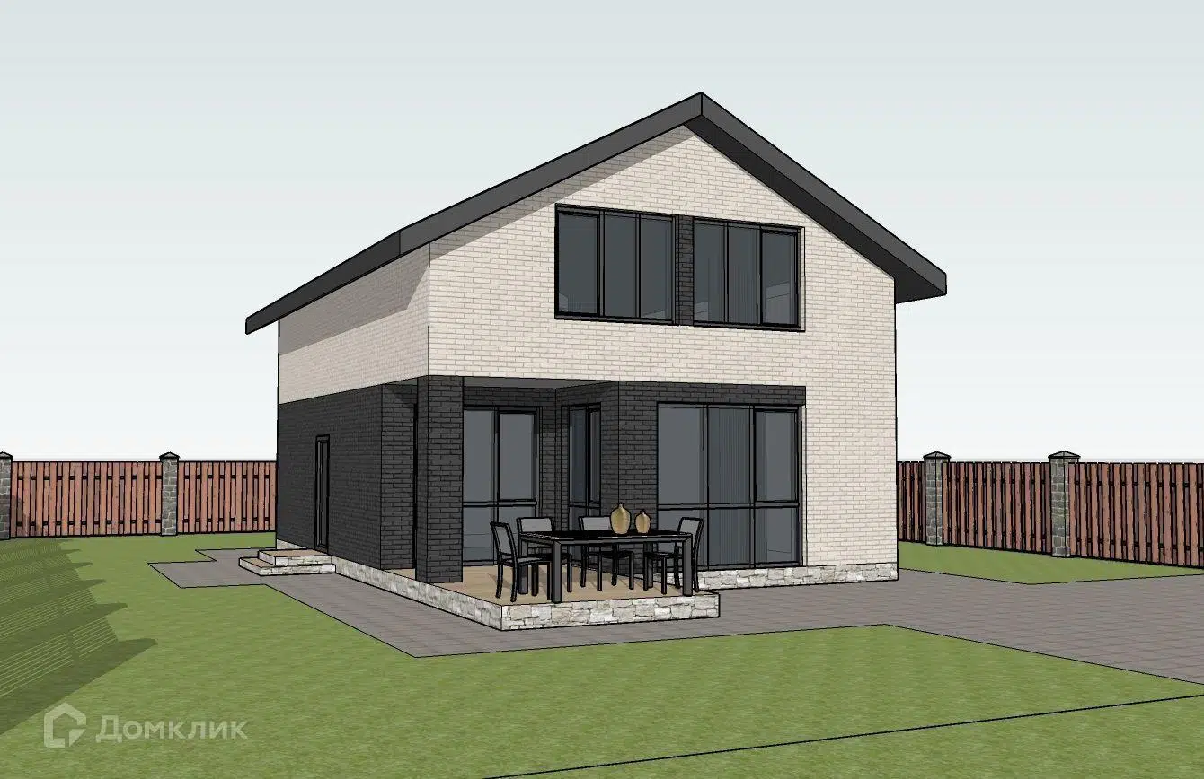 Проект дома «Проект №5-1» компании Новация из материала Керамические блоки площадью 130м² под ключ за 7150000₽ в Донецке | 2 этажа, 5 спален, 2 санузла – Домклик