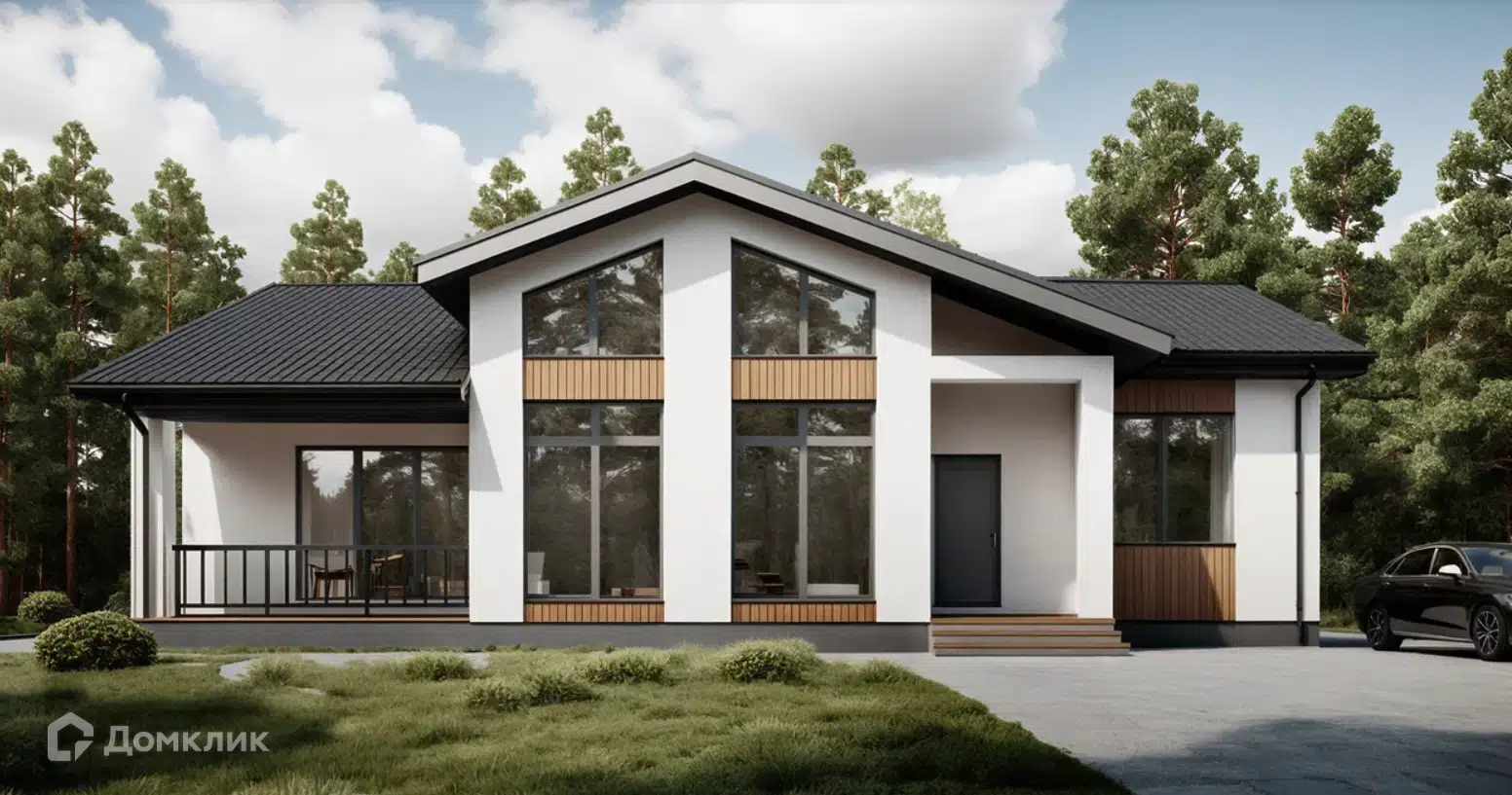 Проект дома «Токио Биг» компании СК «ДОМ МЕЧТЫ» из материала Газосиликатные блоки площадью 118м² под ключ за 7800000₽ в Донецке | 1 этаж, 3 спальни, 2 санузла – Домклик