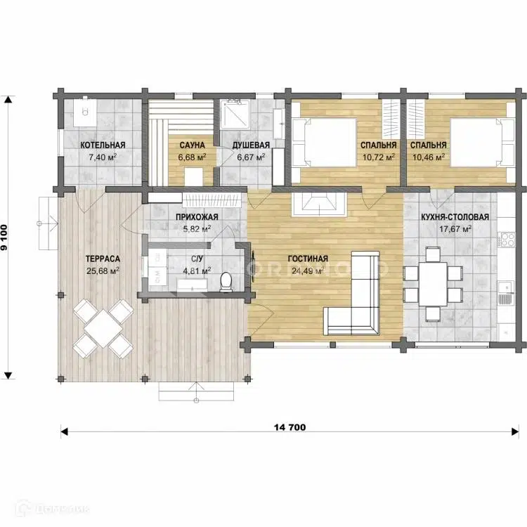 Планировка 1 этаж этажа