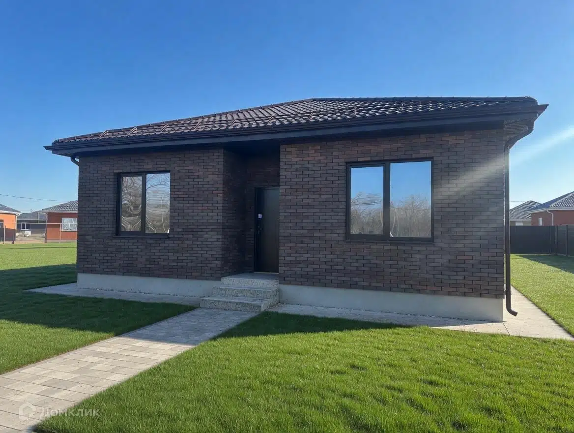 Проект дома «Аврора» компании ДонЕвроСтрой из материала Газобетонные блоки площадью 89м² под ключ за 5073000₽ в Донецке | 1 этаж, 3 спальни, 1 санузел – Домклик