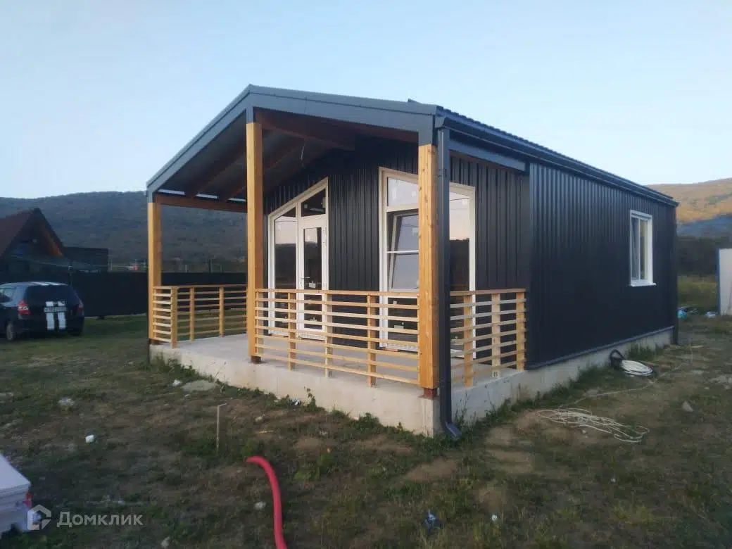 Проект дома «Горный Воздух» компании ООО ПСК «СТС» из материала SIP-панели площадью 51м² под ключ за 2500000₽ в Донецке | 1 этаж, 1 спальня, 1 санузел – Домклик