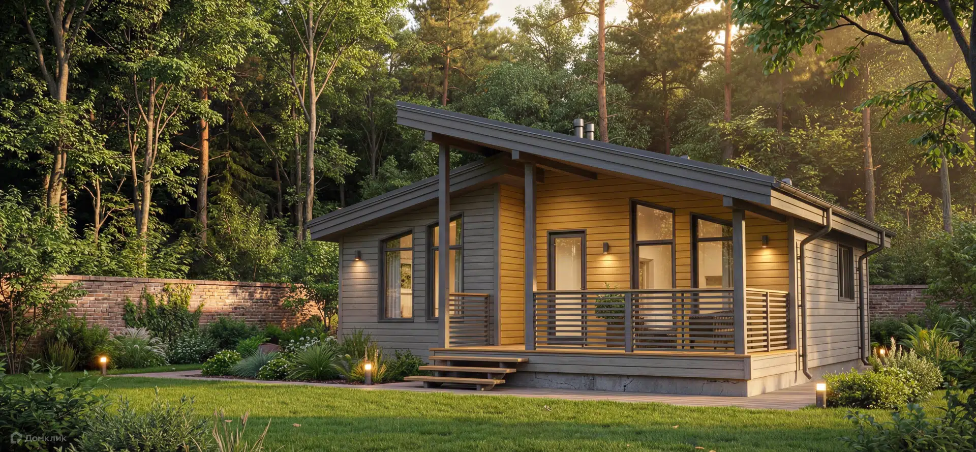 Проект дома «Камчатка К78» компании ООО «ТЕХНОЛОГИЯ СОВРЕМЕННОГО ДОМА» из материала Каркасный дом площадью 67м² под ключ за 3373071₽ в Донецке | 1 этаж, 2 спальни, 1 санузел – Домклик