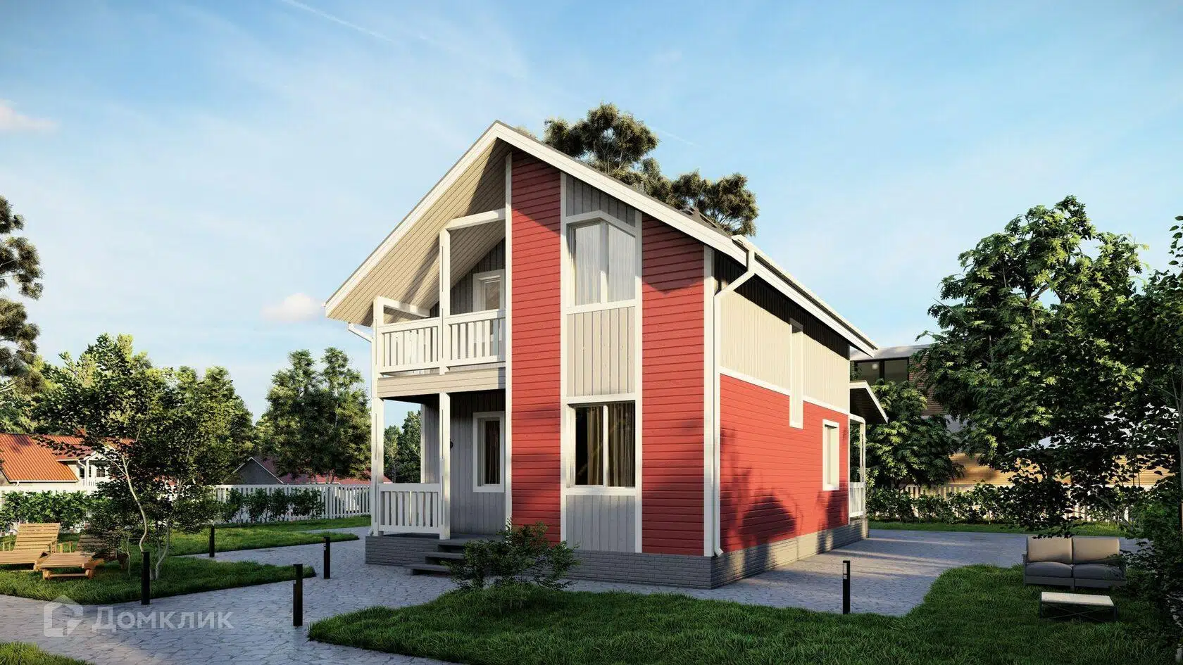 Проект дома «Шведский 118» компании Авангард Строй из материала Панельно-каркасная технология площадью 118м² под ключ за 5282000₽ в Луганске | 2 этажа, 4 спальни, 2 санузла – Домклик