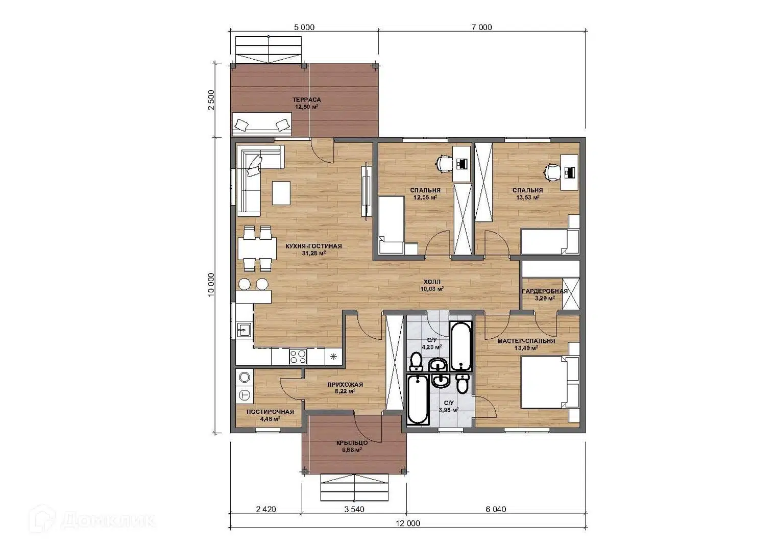 Планировка 1 этаж этажа