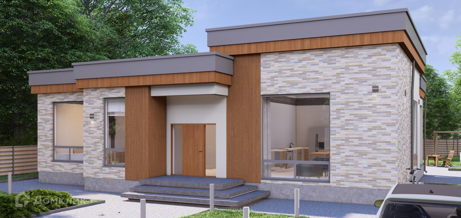 Проект дома «Пригородный» компании СК «ОСНОВАСИТИ» из материала Кирпич площадью 156м² под ключ за 15000000₽ в Донецке | 1 этаж, 4 спальни, 3 санузла – Домклик