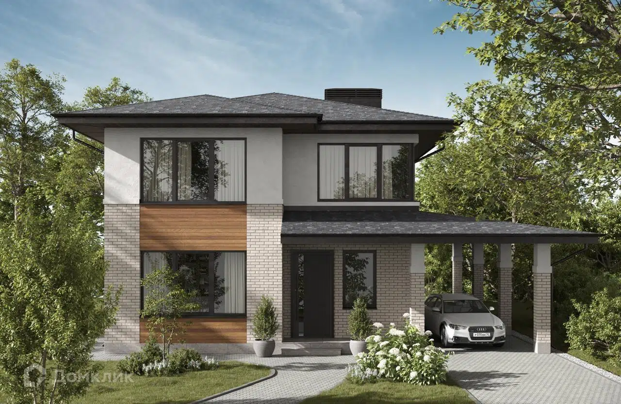 Проект дома «Проект №387» компании СПЕЦ ЗАСТРОЙЩИК из материала Газобетонные блоки площадью 168м² под ключ за 10900000₽ в Донецке | 2 этажа, 4 спальни, 2 санузла – Домклик