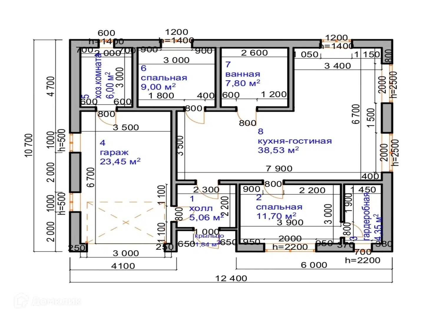 Планировка 1 этаж этажа