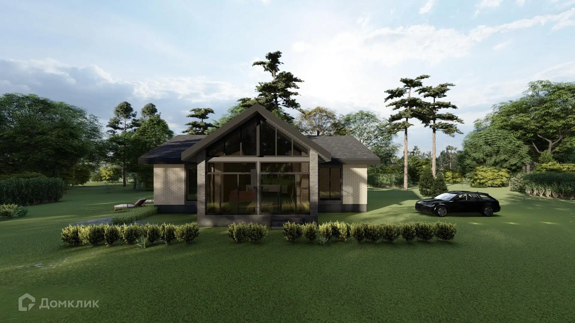 Проект дома «Эталон_136» компании эталонстройдом из материала Керамические блоки площадью 136.6м² под ключ за 9000000₽ в Луганске | 1 этаж, 3 спальни, 2 санузла – Домклик