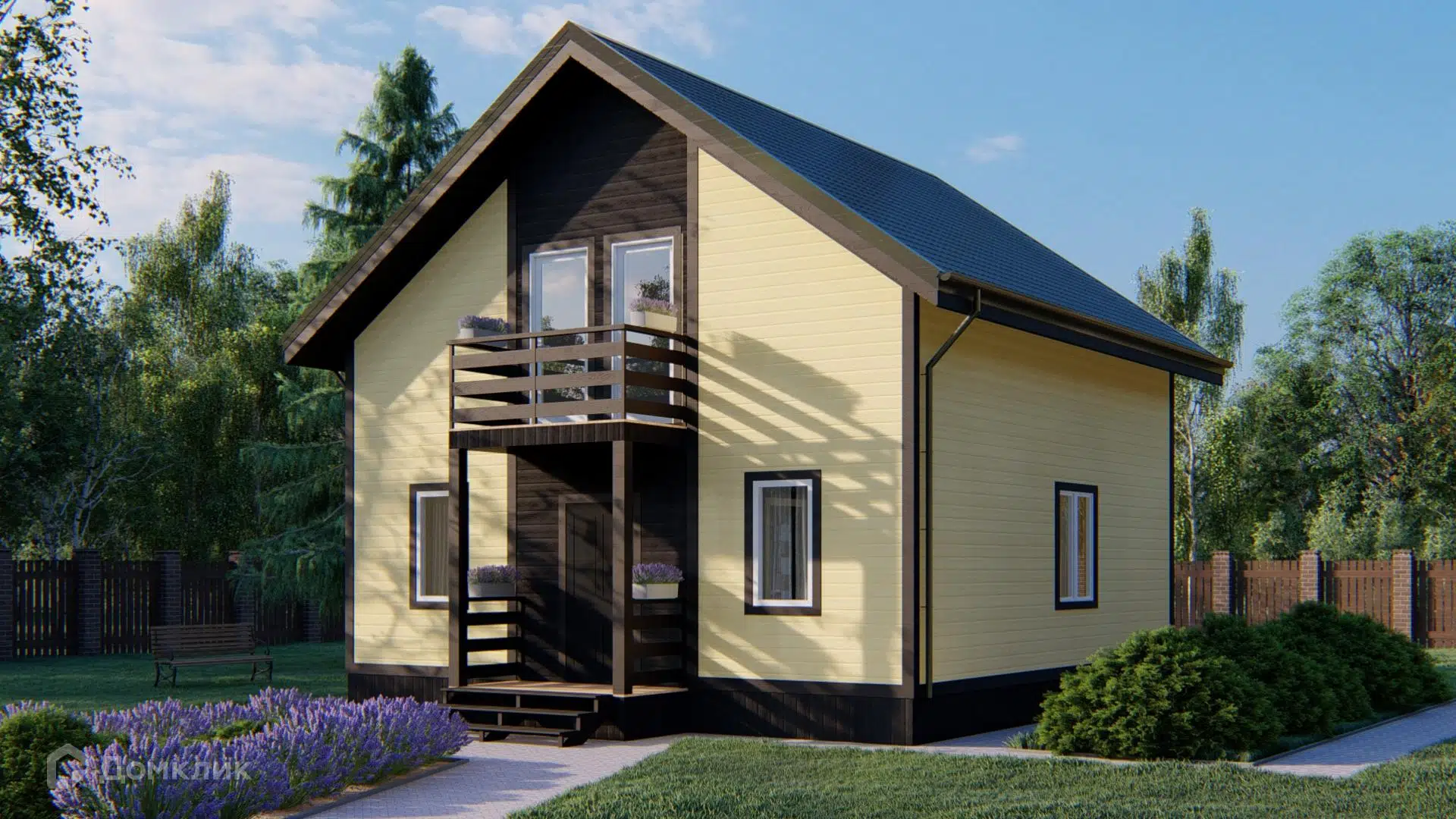 Проект дома «Тула» компании ООО «СТРОЙ-КОМФОРТ» из материала Каркасный дом площадью 111м² под ключ за 3939000₽ в Луганске | 2 этажа, 3 спальни, 2 санузла – Домклик