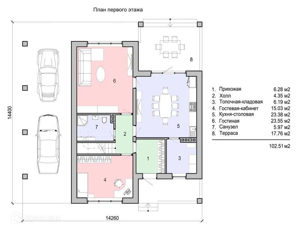 Планировка 1 этаж этажа