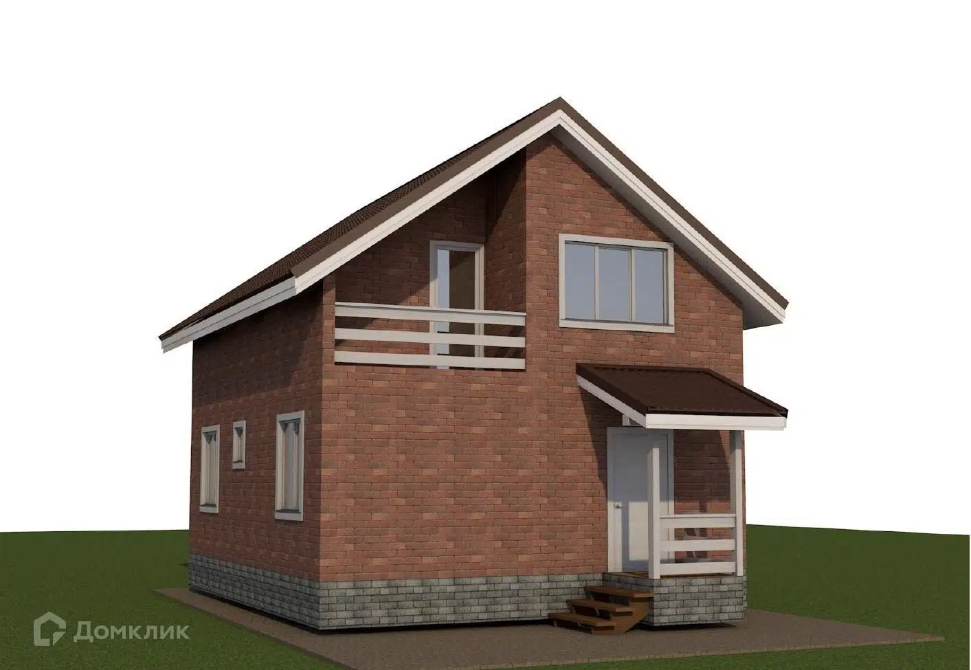 Проект дома «Буян» компании  из материала SIP-панели площадью 103м² под ключ за 3090000₽ в Донецке | 2 этажа, 4 спальни, 2 санузла – Домклик