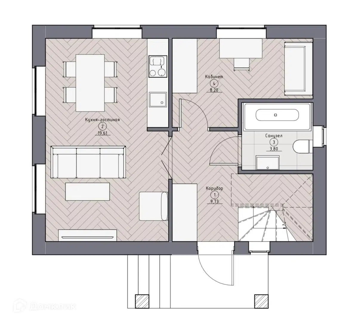 Планировка 1 этаж этажа