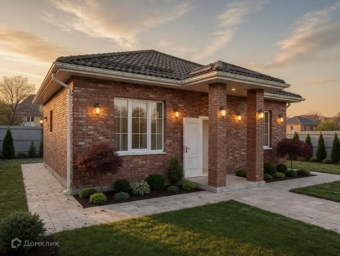 Проект дома «Поларис» компании ДонЕвроСтрой из материала Газобетонные блоки площадью 84м² под ключ за 4767000₽ в Донецке | 1 этаж, 3 спальни, 1 санузел – Домклик