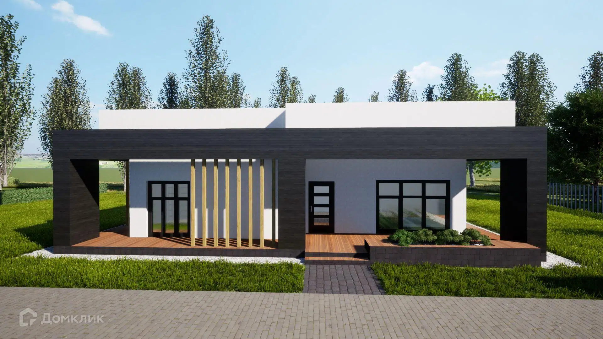 Проект дома «К 0114» компании СК  «Константин Инвест Капитал» из материала Кирпич площадью 123м² под ключ за 8500000₽ в Донецке | 1 этаж, 3 спальни, 1 санузел – Домклик