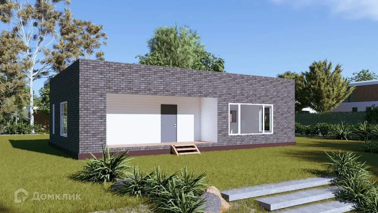 Проект дома «ДК Триумф 126» компании ТСК ЭнСтрой из материала SIP-панели площадью 115м² под ключ за 4428000₽ в Донецке | 1 этаж, 3 спальни, 1 санузел – Домклик