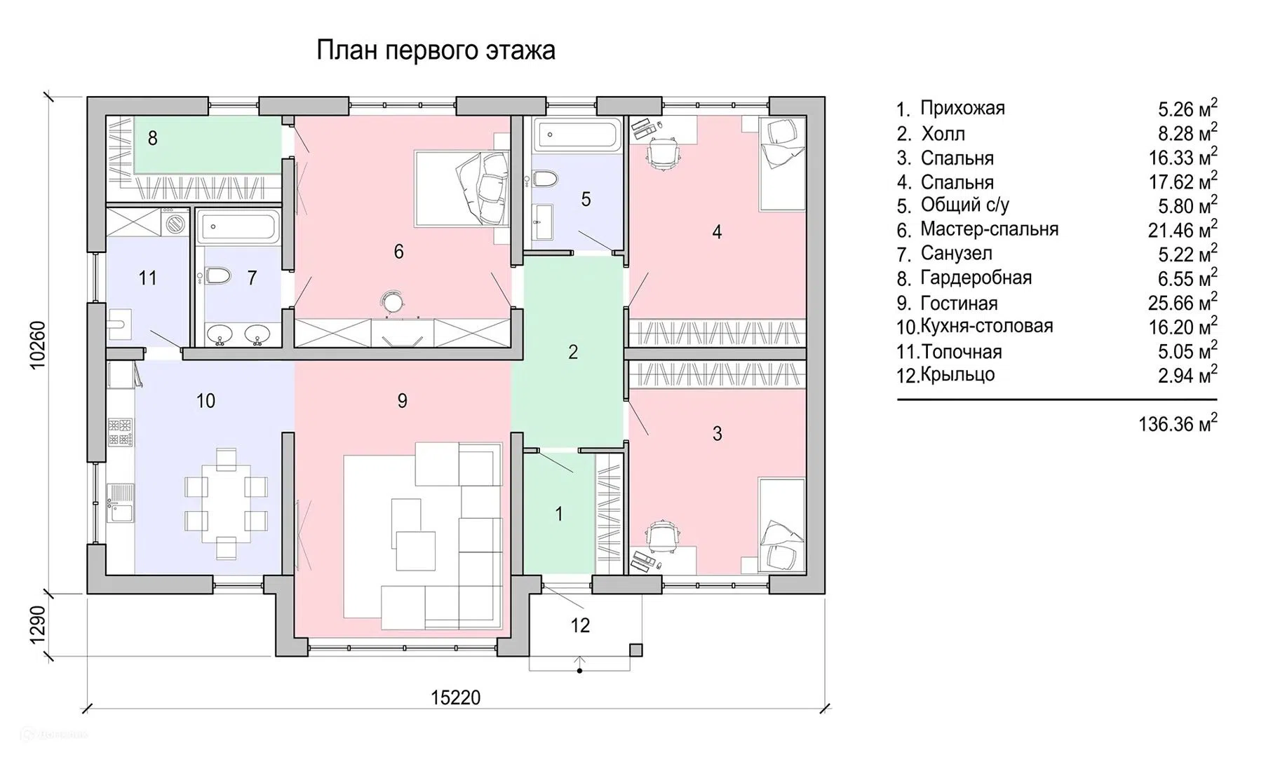 Планировка 1 этаж этажа