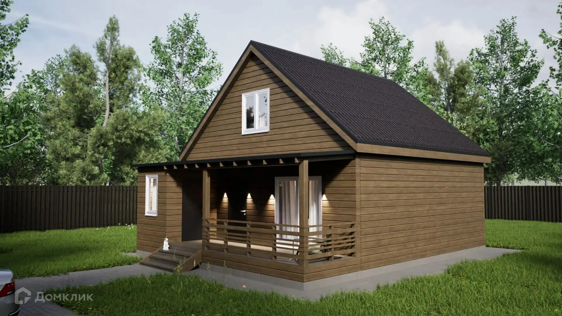 Проект дома «Тепличное - ID 39803» компании ИП САРГИСЯН ОВАНЕС БЕНИАМИНОВИЧ из материала Брус естественной влажности площадью 69.8м² под ключ за 6500000₽ в Донецке | 1 этаж, 2 спальни, 1 санузел – Домклик