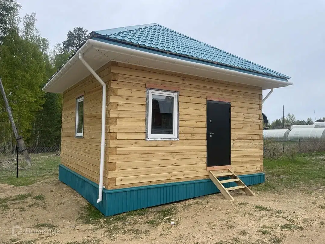 Проект дома «1Б-1-36» компании ТСК Новый Дом из материала Брус естественной влажности площадью 30м² под ключ за 2700000₽ в Донецке | 1 этаж, 1 спальня, 1 санузел – Домклик