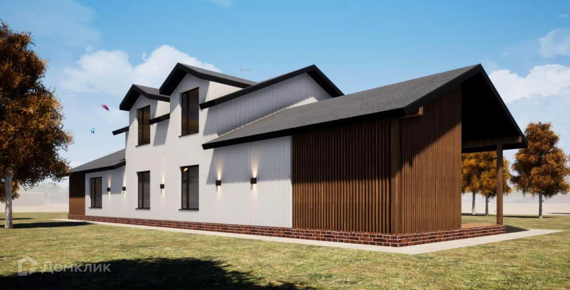 Проект дома «ВИТАЛИЙ» компании Ассоциация СИП из материала SIP-панели площадью 232.92м² под ключ за 6960000₽ в Донецке | 2 этажа, 3 спальни, 2 санузла – Домклик