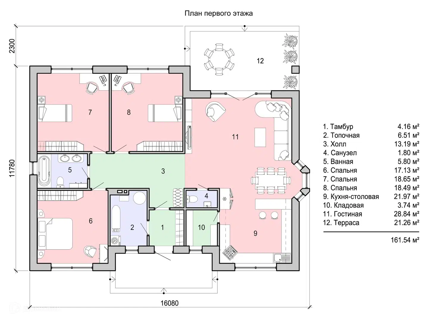 Планировка 1 этаж этажа