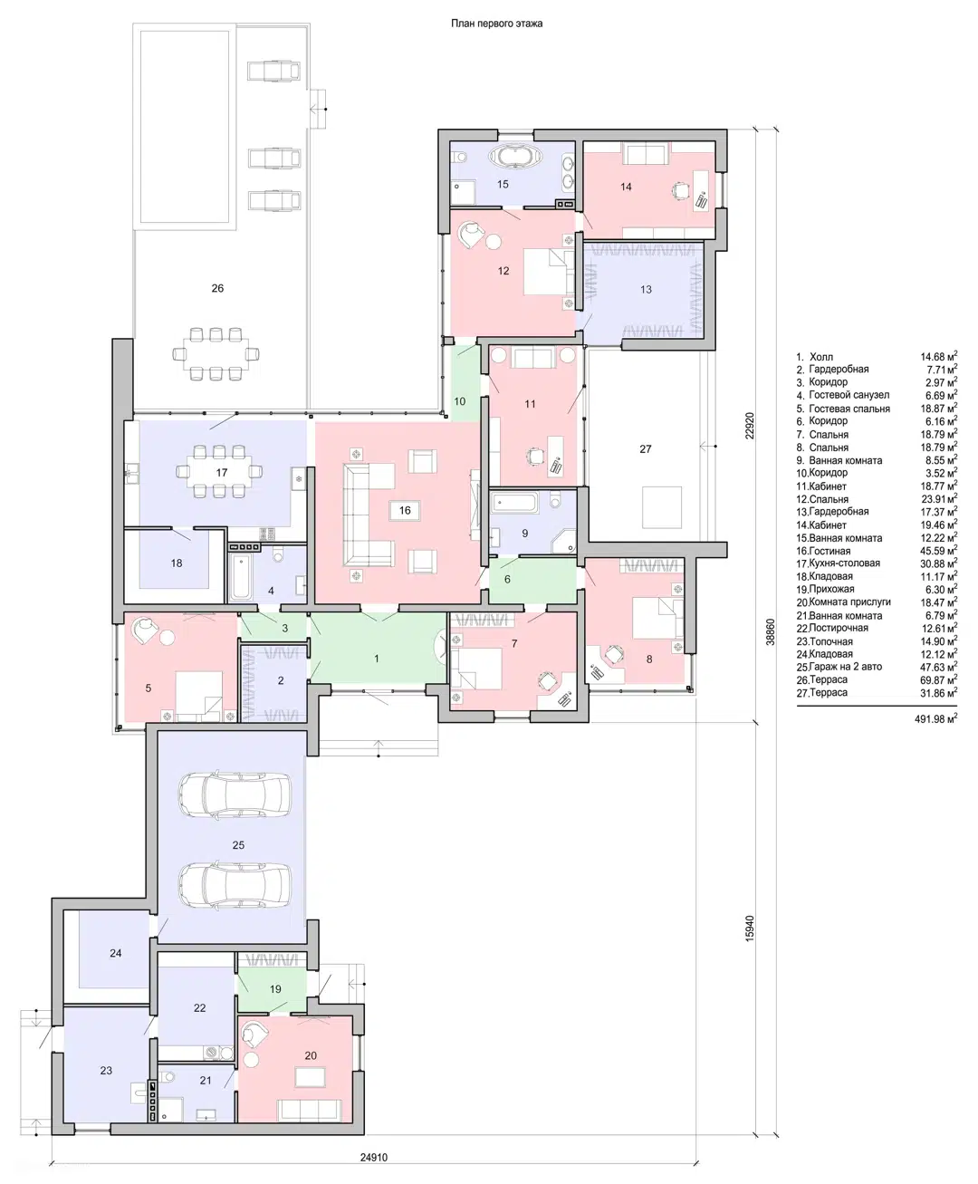 Планировка 1 этаж этажа