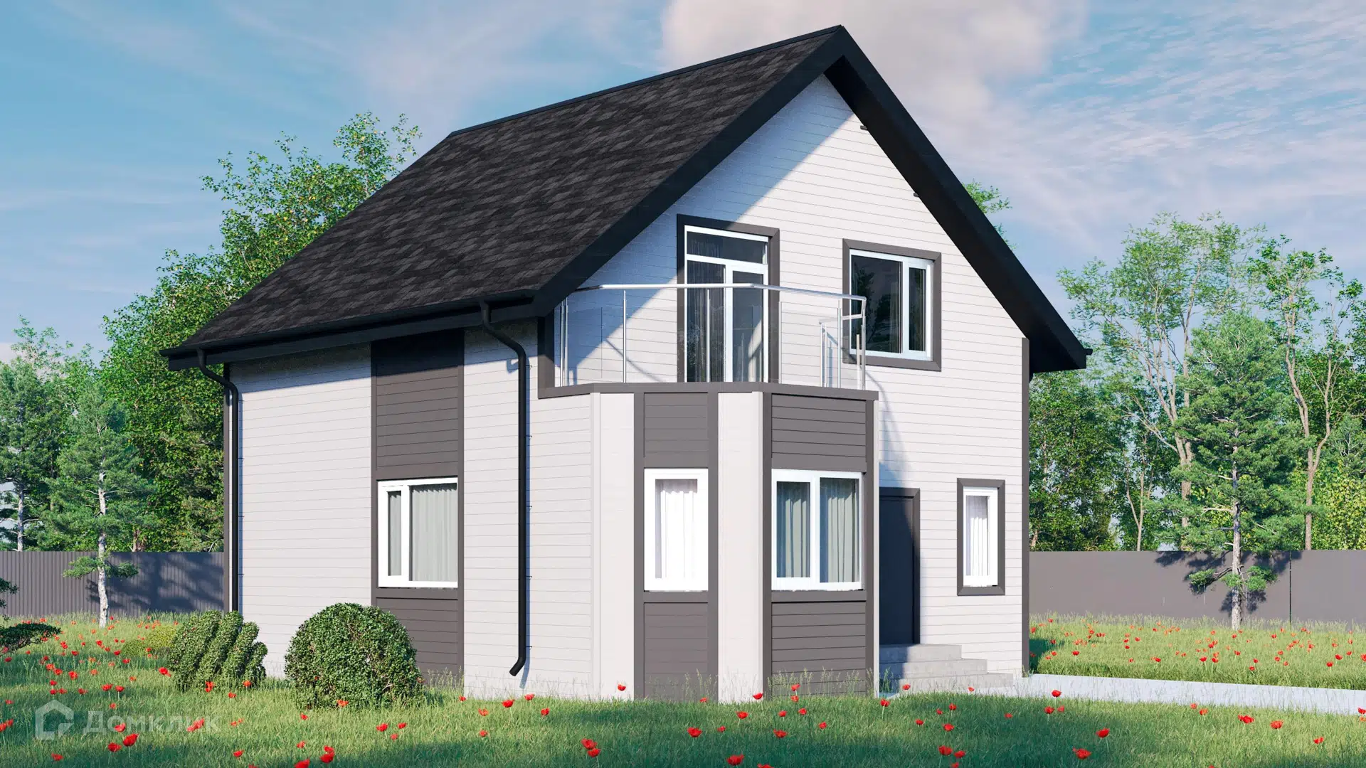 Проект дома «Медея 2-150» компании ООО «ИКС ТИНА» из материала Керамзитобетонные блоки площадью 140м² под ключ за 8250000₽ в Донецке | 2 этажа, 3 спальни, 2 санузла – Домклик