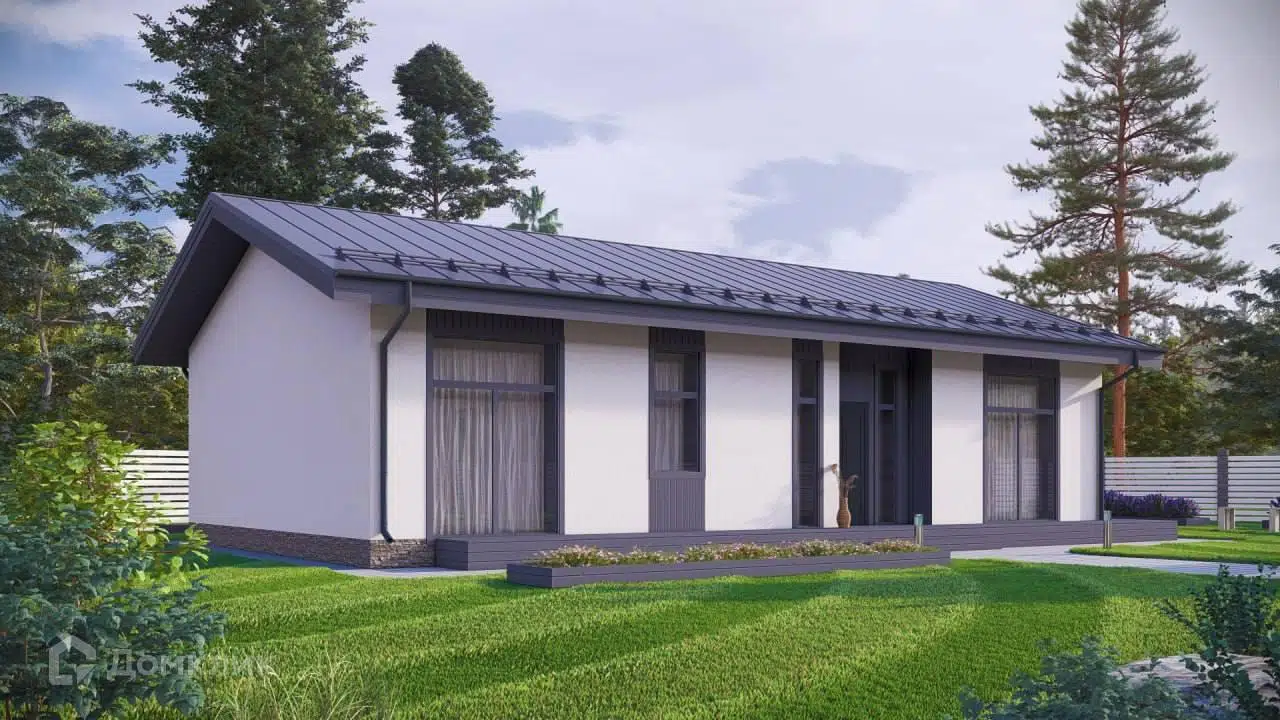 Проект дома «Прайм L160» компании Жилстройгрупп из материала Газобетонные блоки площадью 160м² под ключ за 6977000₽ в Донецке | 1 этаж, 3 спальни, 2 санузла – Домклик