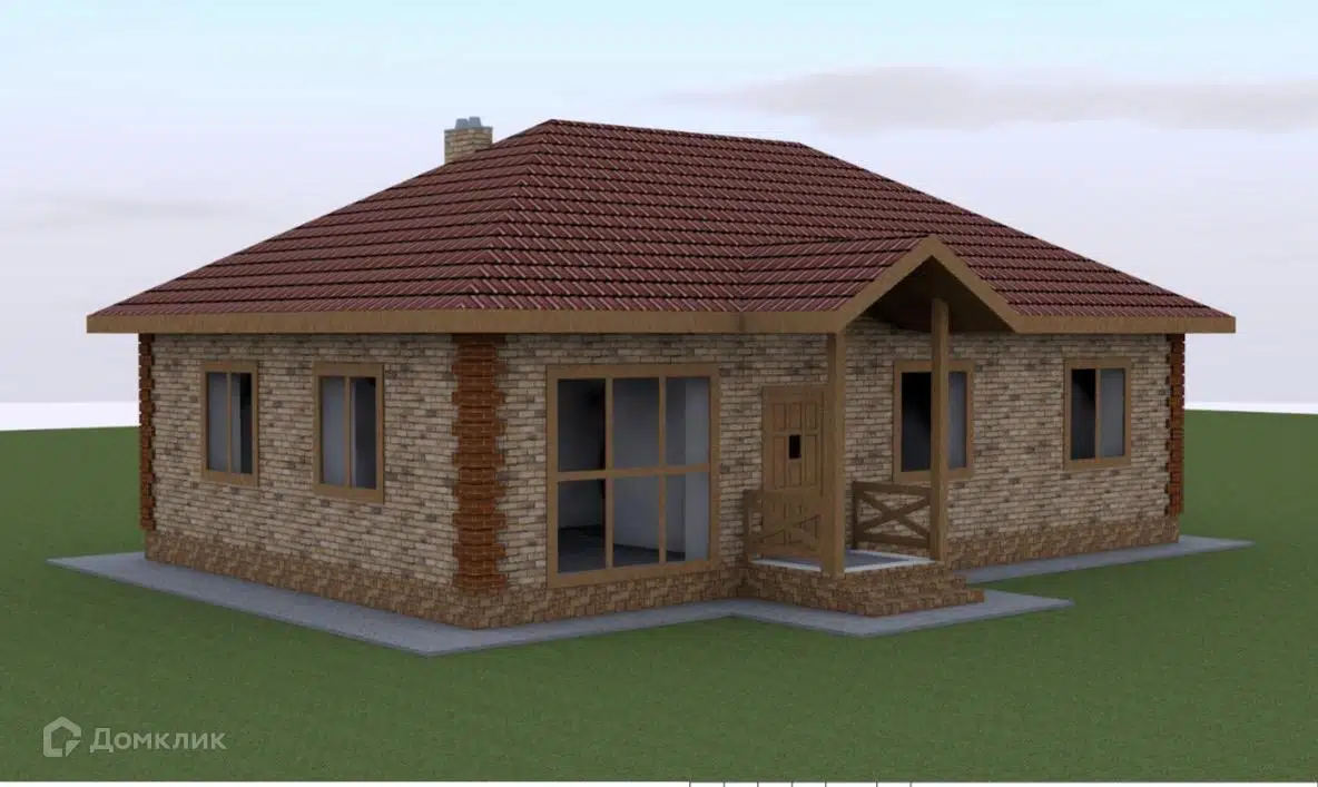 Проект дома «Проект дома 85,24» компании ООО «СК ЭЛИТ ГРУПП» из материала Керамзитобетонные блоки площадью 85.24м² под ключ за 5780000₽ в Донецке | 1 этаж, 3 спальни, 1 санузел – Домклик