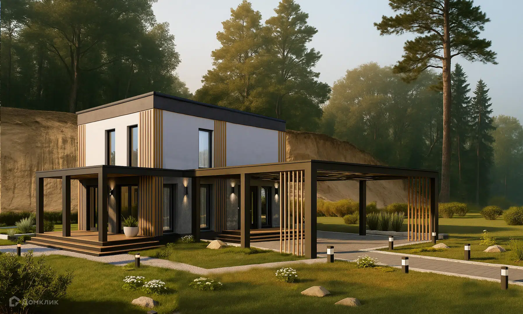 Проект дома «ДОМ МЕЧТЫ 13» компании ДОМ МЕЧТЫ из материала Газобетонные блоки площадью 141.5м² под ключ за 7500000₽ в Луганске | 2 этажа, 3 спальни, 2 санузла – Домклик