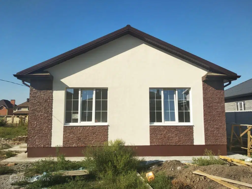 Проект дома «Дом Ф3к - 100м» компании ИП Бурым Геннадий Владимирович из материала Кирпич площадью 100м² под ключ за 5700000₽ в Донецке | 1 этаж, 3 спальни, 1 санузел – Домклик