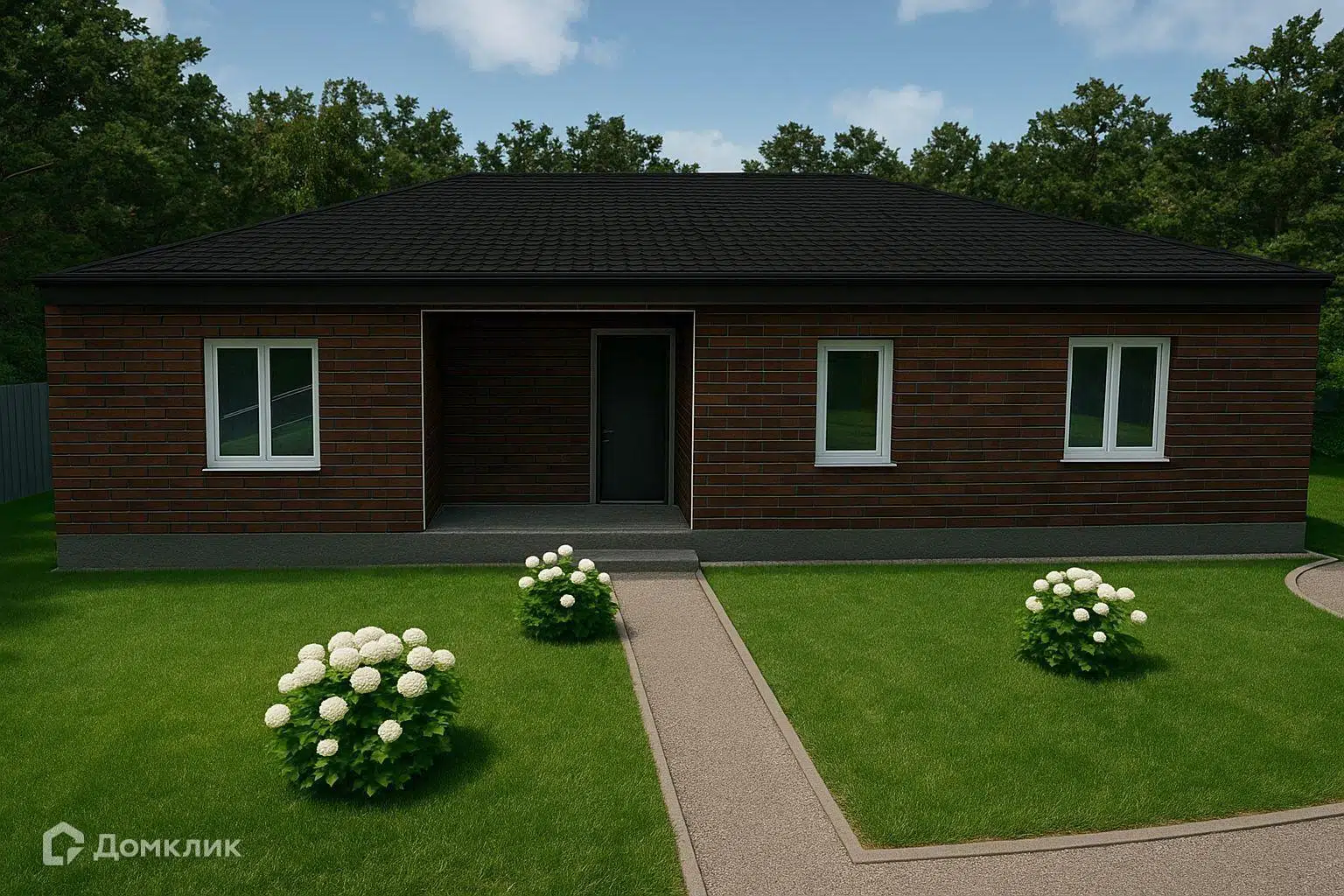 Проект дома «Городище» компании ИП Друшлякова Наталья Павловна из материала Газосиликатные блоки площадью 141.3м² под ключ за 15020000₽ в Донецке | 1 этаж, 3 спальни, 2 санузла – Домклик