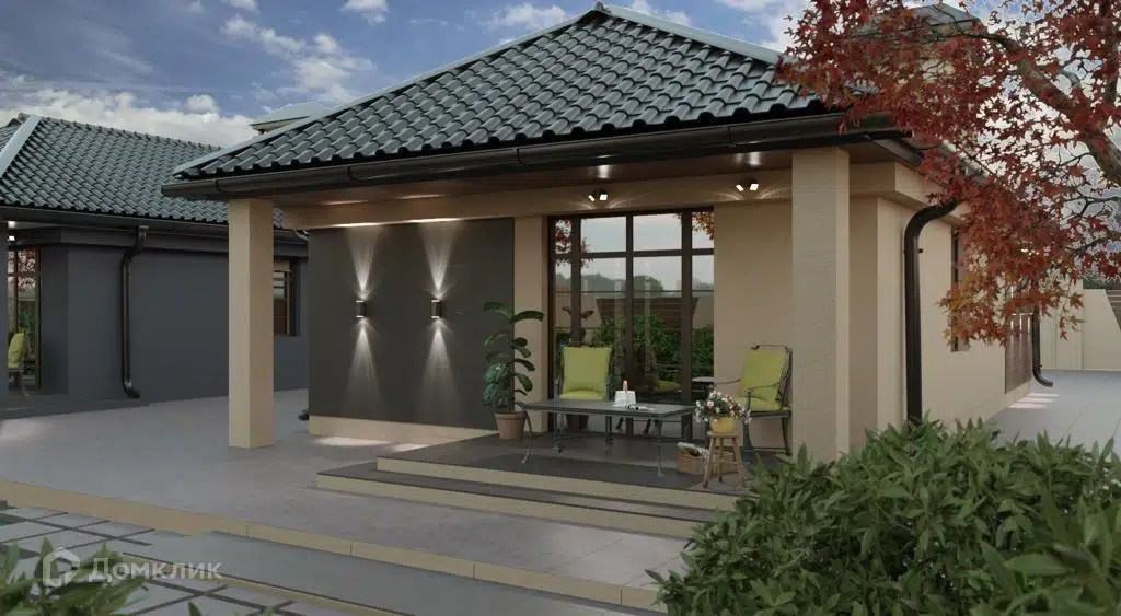 Проект дома «С999-11» компании Строитель 999 из материала Кирпич площадью 100м² под ключ за 6325000₽ в Донецке | 1 этаж, 3 спальни, 1 санузел – Домклик