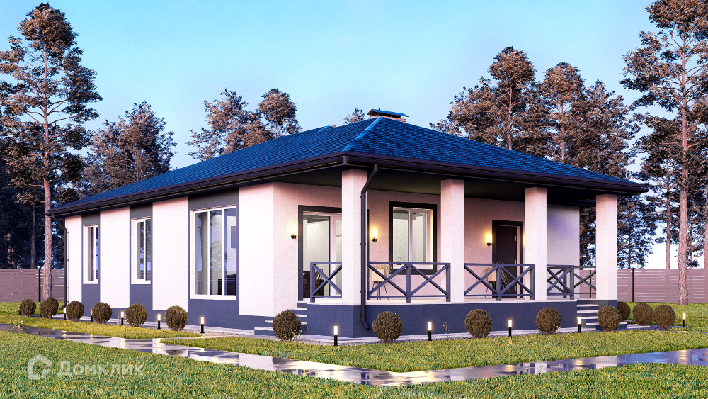 Проект дома «NHD-178» компании NEW HOUSE DEVELOPMENT из материала Газобетонные блоки площадью 147.7м² под ключ за 9698200₽ в Донецке | 1 этаж, 4 спальни, 2 санузла – Домклик