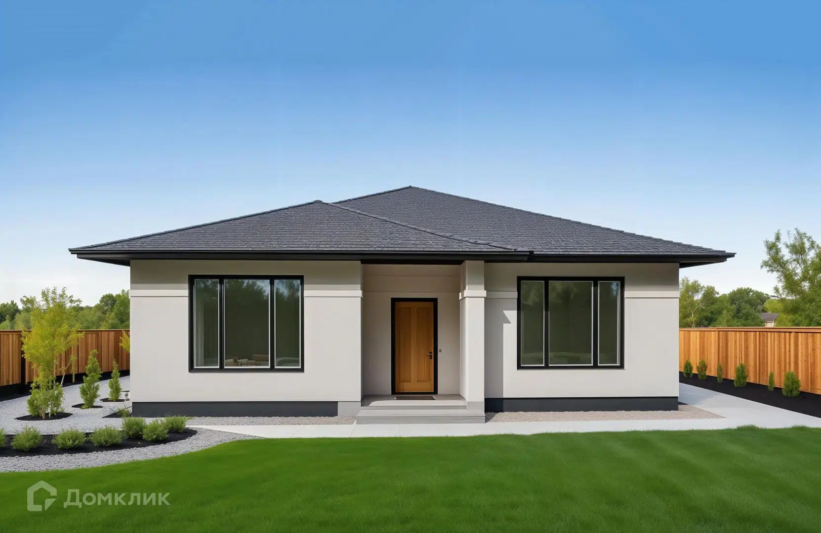 Проект дома «Проект №350» компании Новация из материала Газобетонные блоки площадью 119м² под ключ за 7178000₽ в Донецке | 1 этаж, 3 спальни, 2 санузла – Домклик