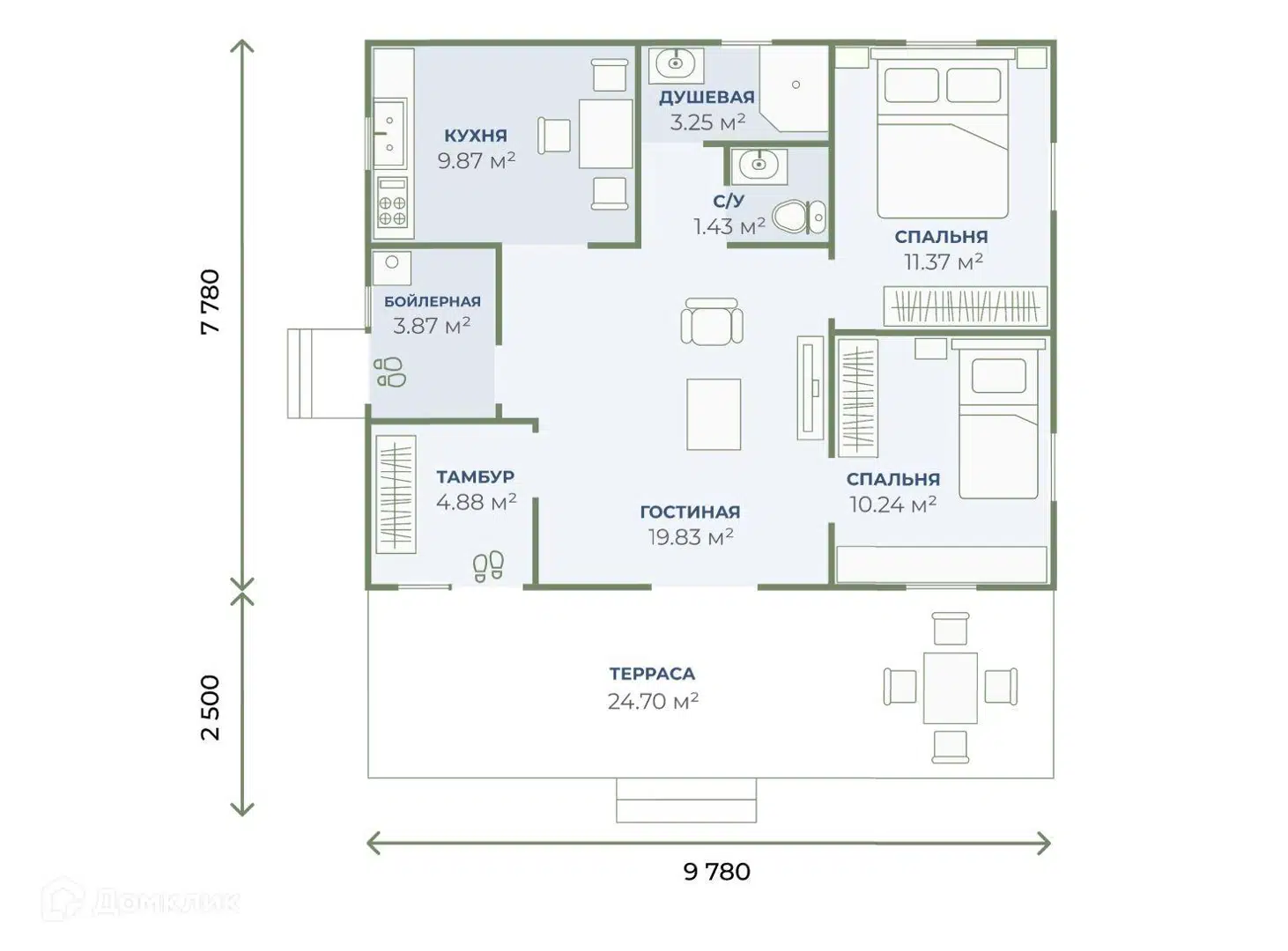 Планировка 1 этаж этажа