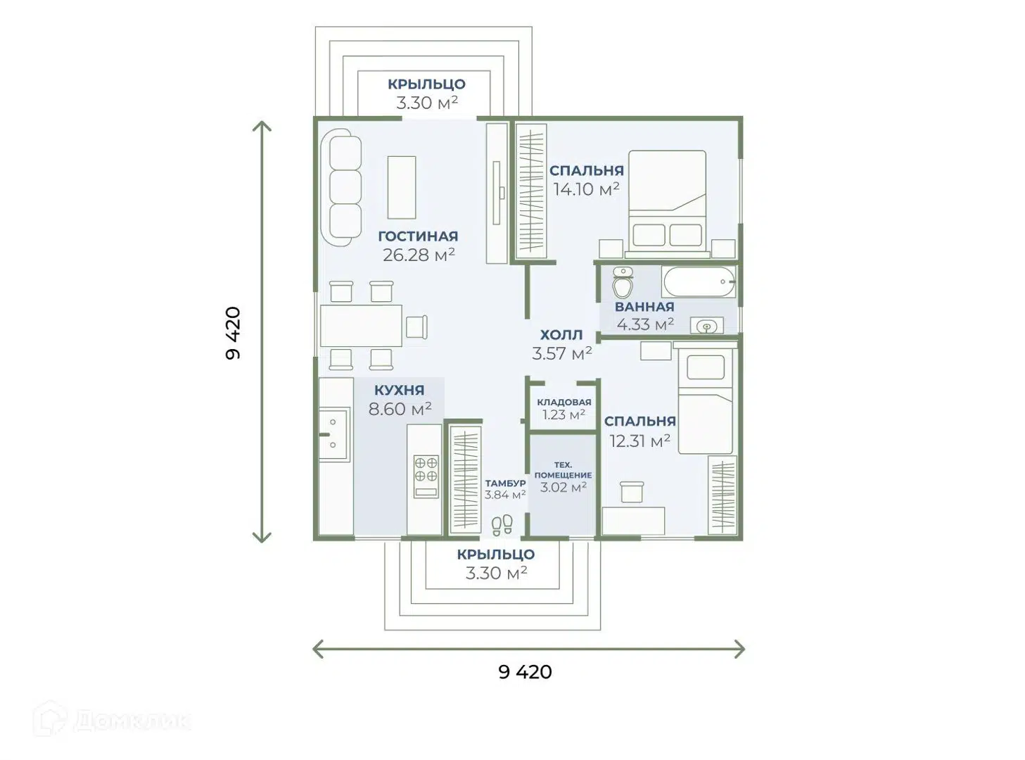 Планировка 1 этаж этажа