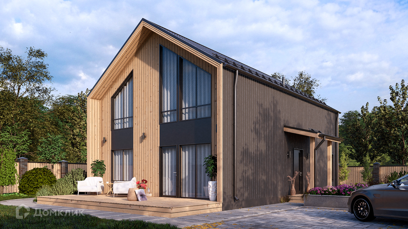 Проект дома «СВОЙ 256» компании СВОЙ из материала Каркасный дом площадью 145м² под ключ за 10951147₽ в Луганске | 2 этажа, 3 спальни, 2 санузла – Домклик