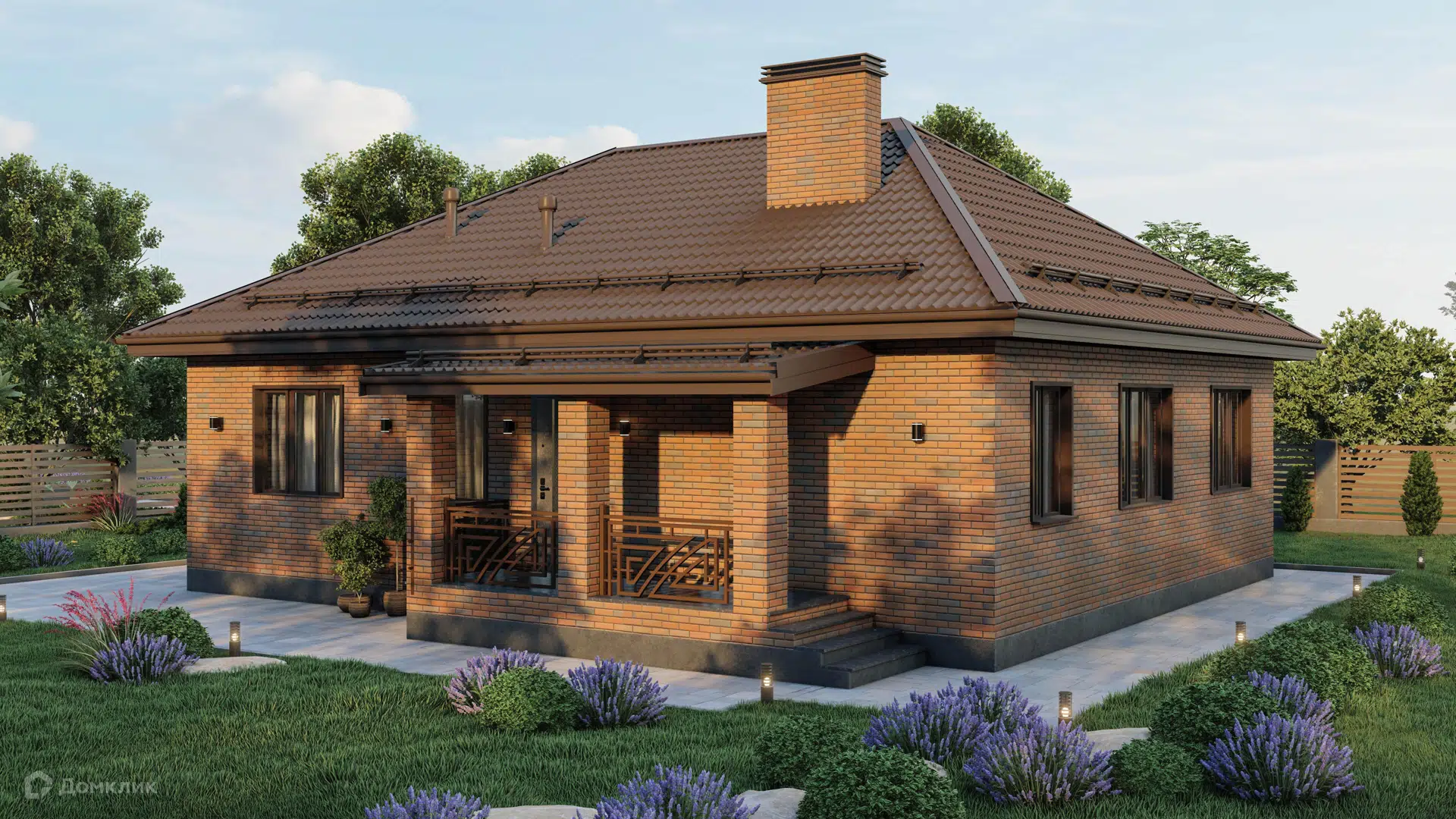 Проект дома «SD-1» компании SD STROY из материала Керамические блоки площадью 94.3м² под ключ за 7500000₽ в Донецке | 1 этаж, 3 спальни, 2 санузла – Домклик